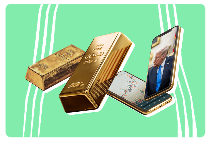 «Полицейский разворот» на бирже, обвал крипты и новый рекорд золота: главное о финансах за 13–17 октября