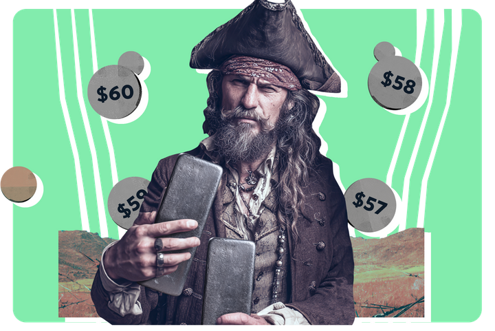 Серебро дорожает, как биткоин. Можно ли на этом заработать?