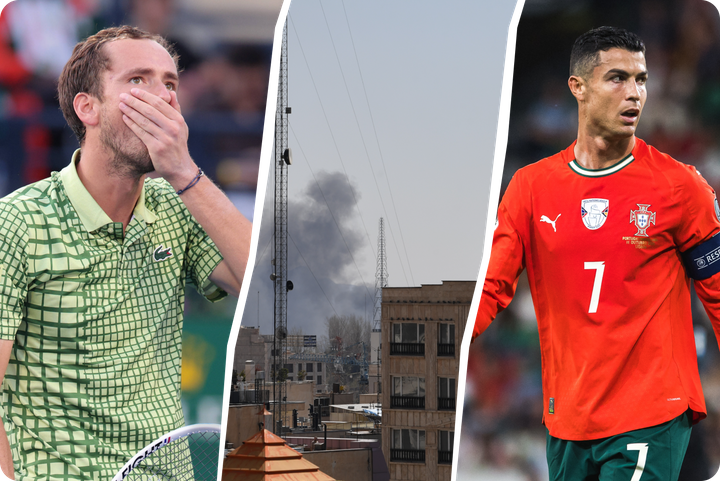 Медведев и Рублев не могут выбраться из ОАЭ, матч Роналду отменили. Как конфликт на Ближнем Востоке повлиял на спорт