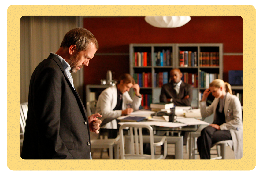 Кадр из сериала «Доктор Хаус».