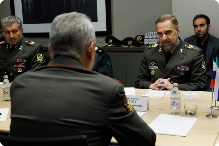 «Наши отношения только углубляются и расширяются, выходят на новый уровень», — сказал Мохаммад Аштиани на переговорах в 2024 году